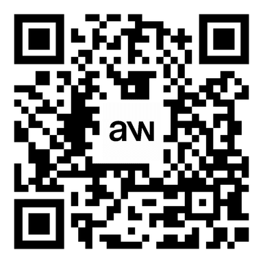 QR code to download Artwrld