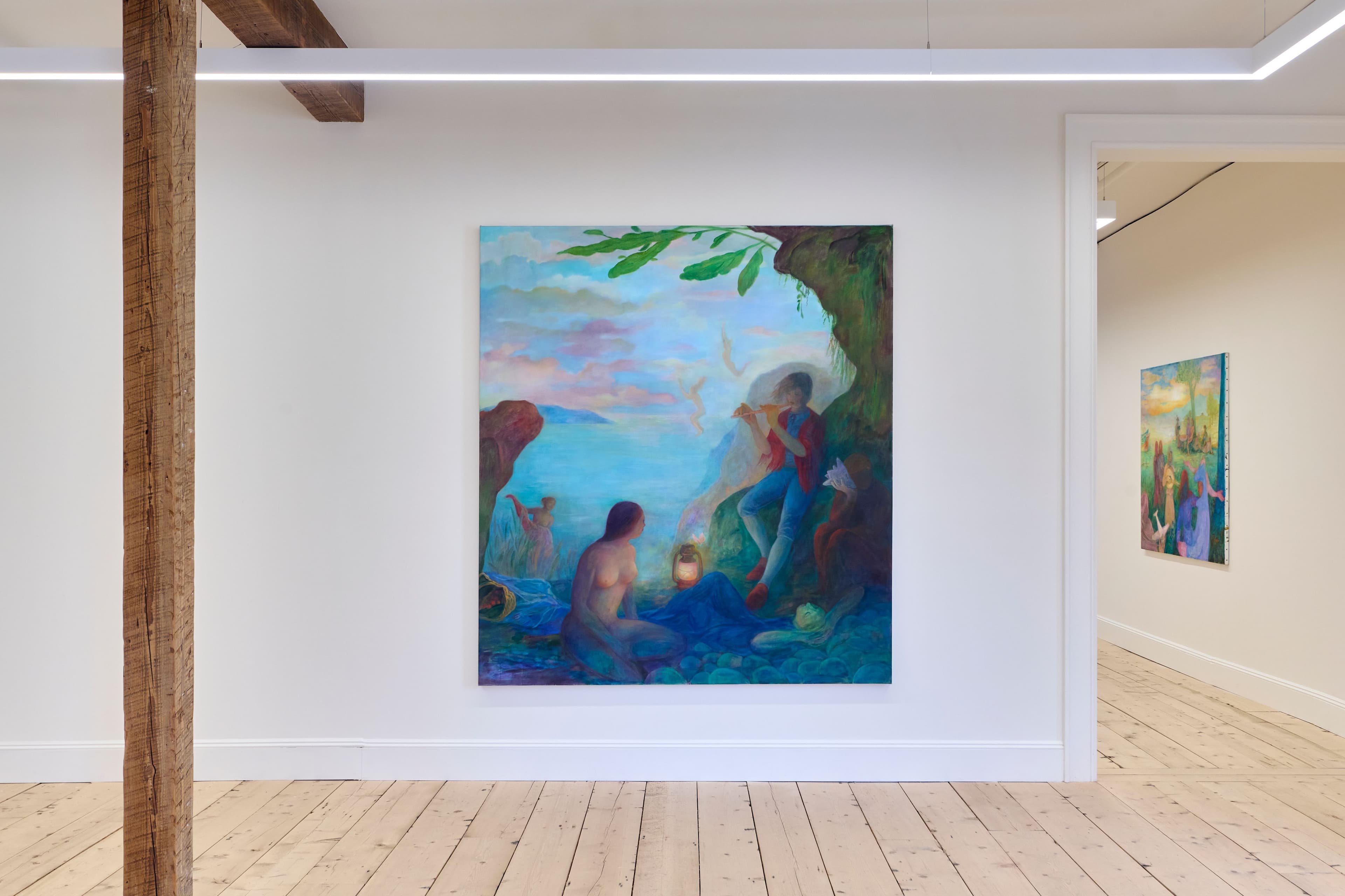Installation view, Nastaran Shahbazi: Under The Same Skin, Scroll, New York, 2026