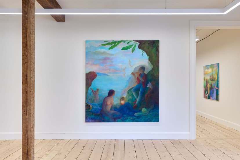 Installation view, Nastaran Shahbazi: Under The Same Skin, Scroll, New York, 2026