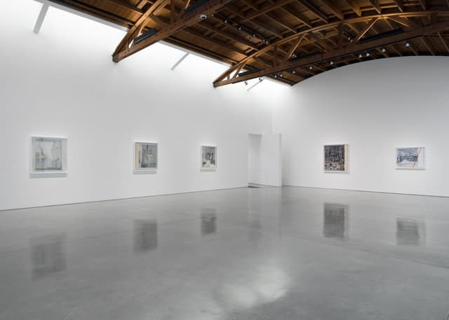 Installation view, Seeing Through: Jia Aili’s Parallel Paintings, Gagosian, Beverly Hills, 2026. Artwork © Jia Aili Studio. Photo: Jeff McLane