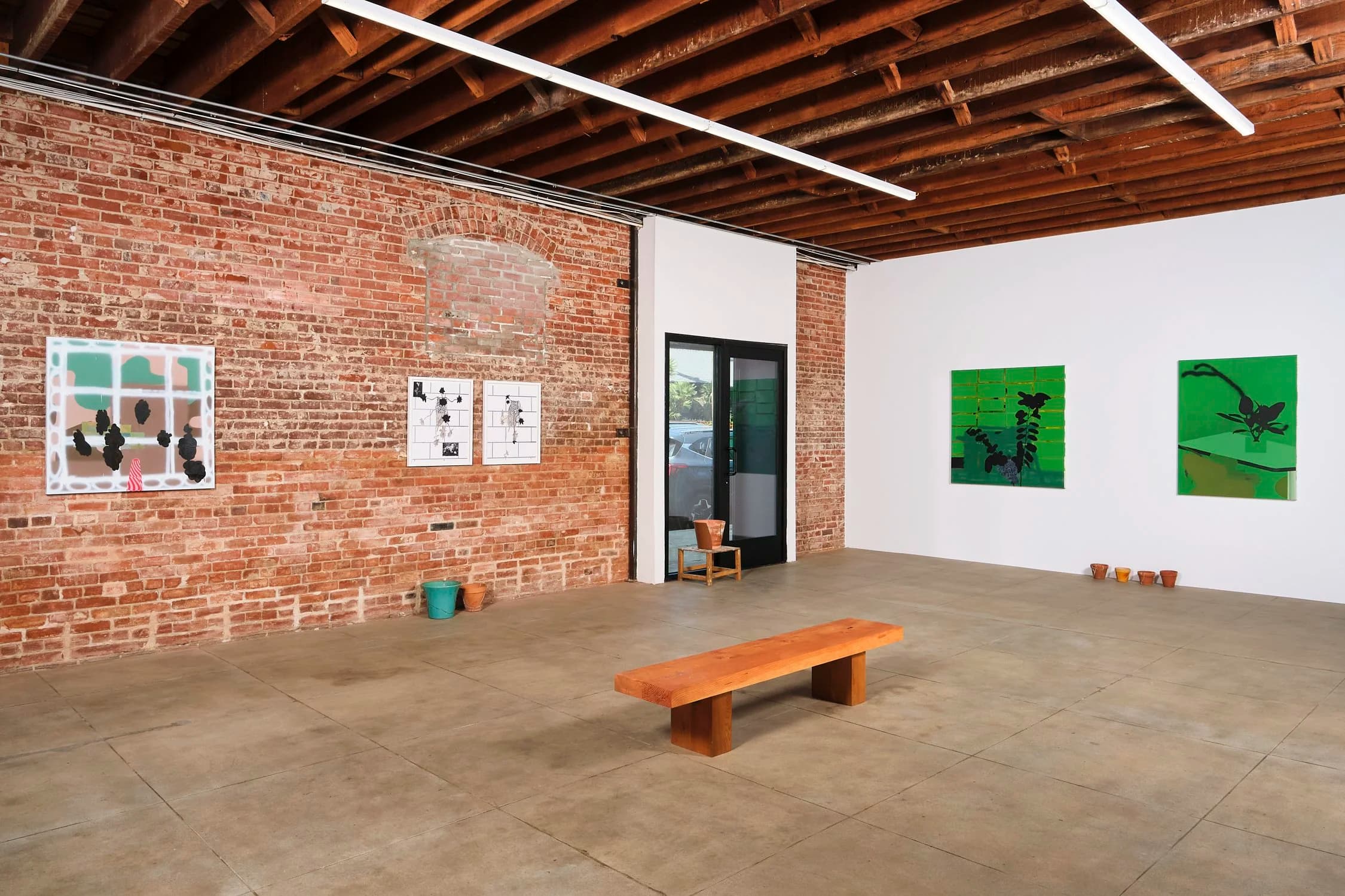 Henri Paul Broyard, Black Florals, installation view, Tyler Park Presents, Los Angeles, 2026