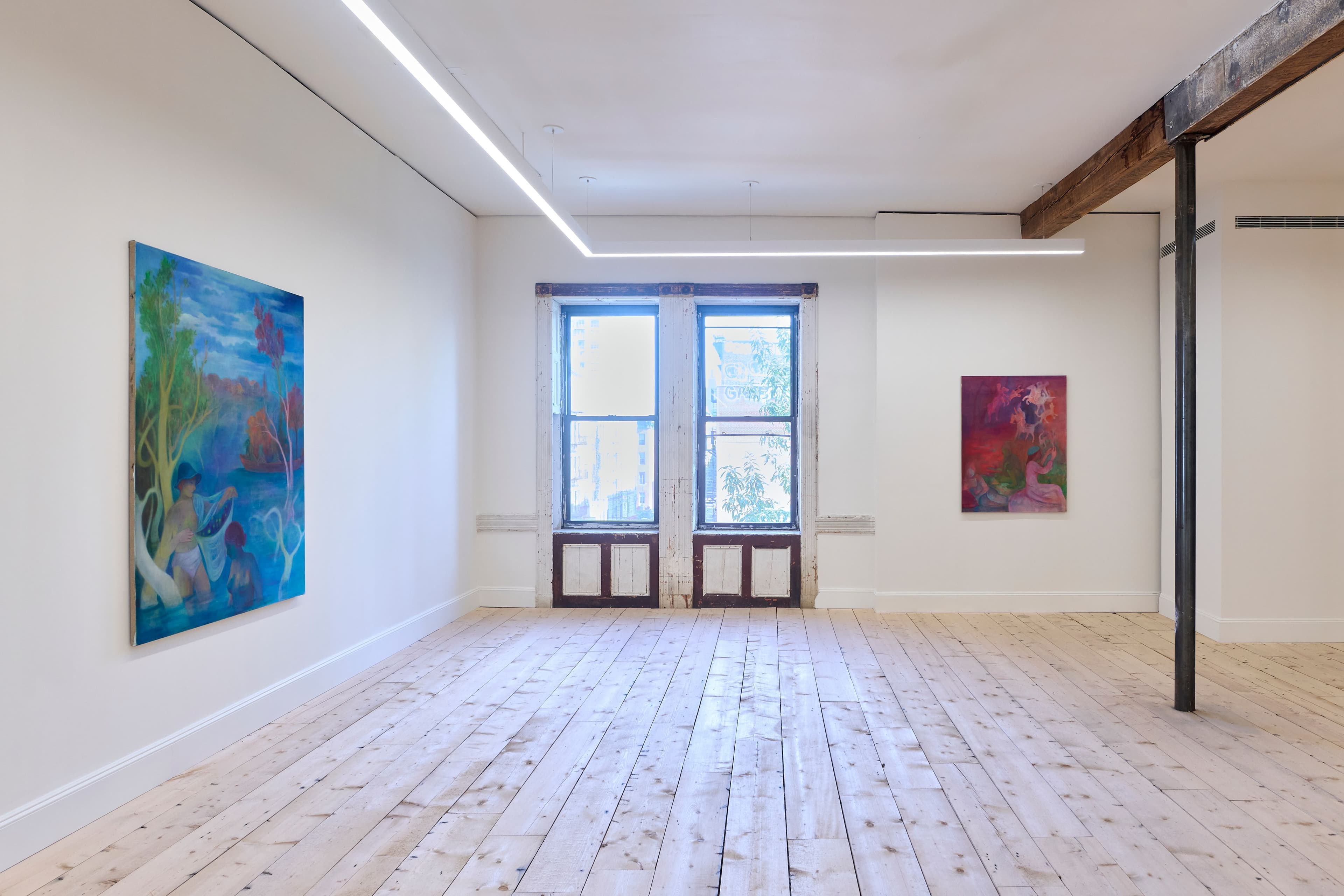 Installation view, Nastaran Shahbazi: Under The Same Skin, Scroll, New York, 2026