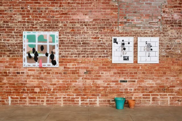 Henri Paul Broyard, Black Florals, installation view, Tyler Park Presents, Los Angeles, 2026