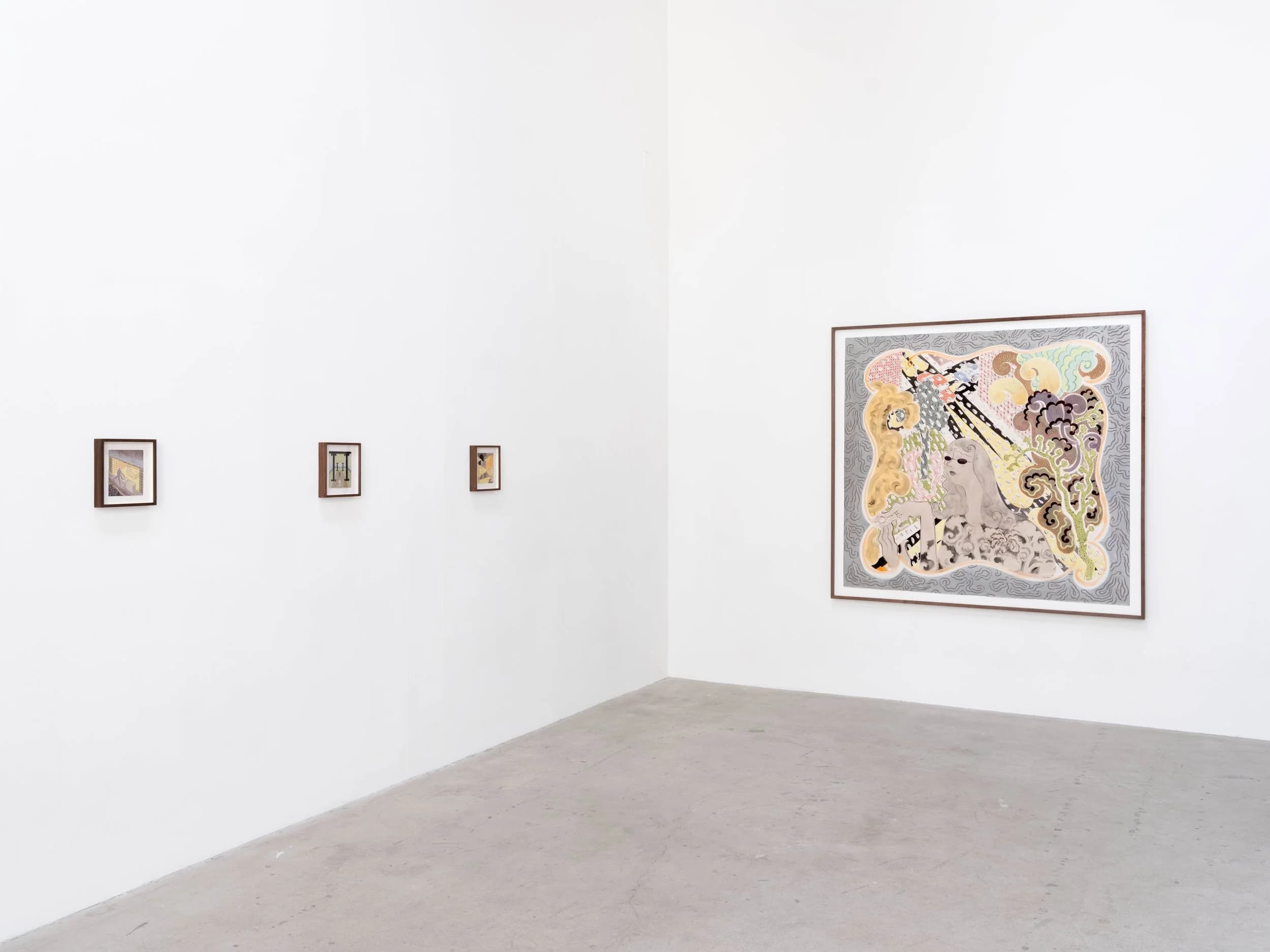 Installation view, Alexa Guariglia: Open Sesame, Moskowitz Bayse, Los Angeles, 2026