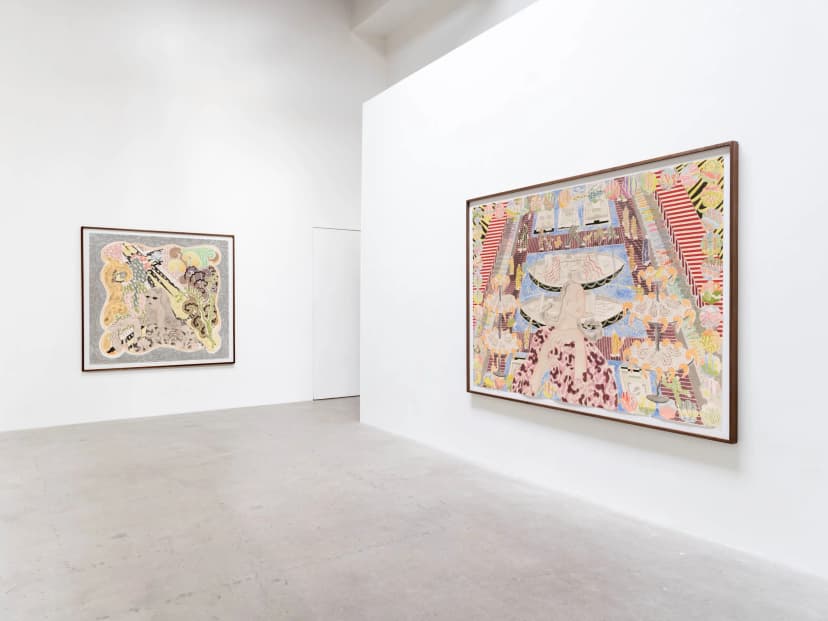 Installation view, Alexa Guariglia: Open Sesame, Moskowitz Bayse, Los Angeles, 2026