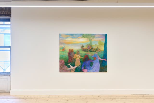 Installation view, Nastaran Shahbazi: Under The Same Skin, Scroll, New York, 2026