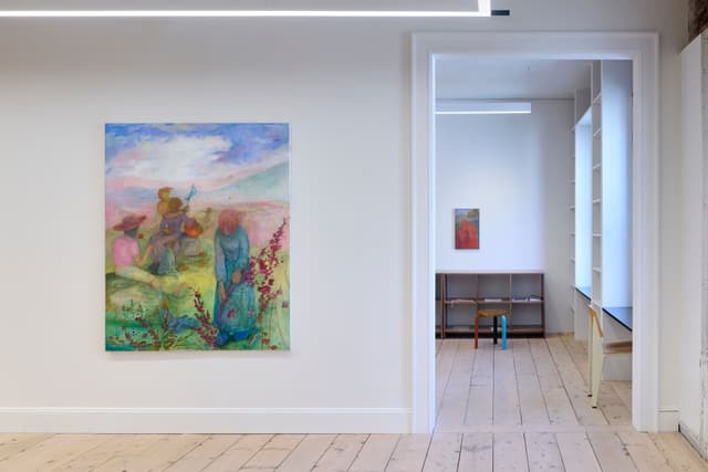 Installation view, Nastaran Shahbazi: Under The Same Skin, Scroll, New York, 2026
