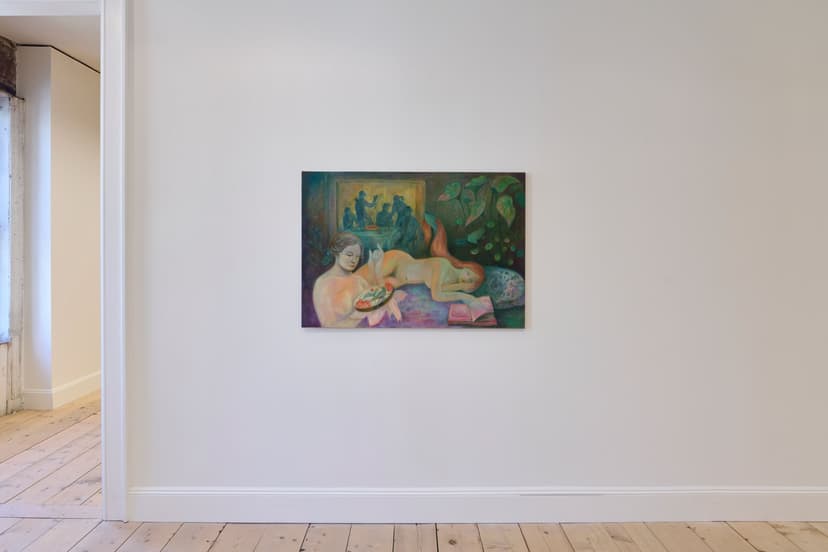 Installation view, Nastaran Shahbazi: Under The Same Skin, Scroll, New York, 2026