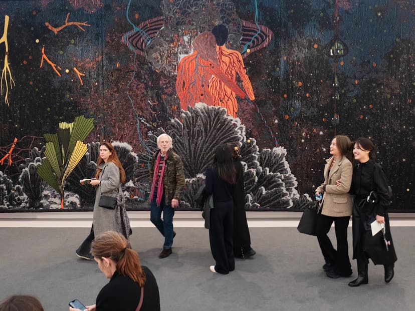 Lisson Gallery, Frieze London 2025 (booth view)