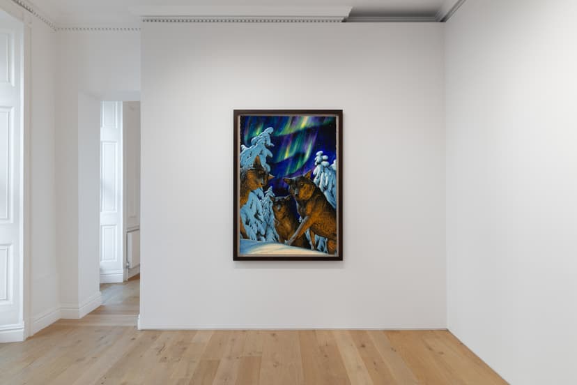Installation view, Galerie Max Hetzler London, 2026. Photo: Lucy Dawkins