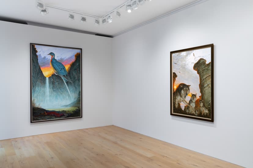 Installation view, Galerie Max Hetzler London, 2026. Photo: Lucy Dawkins