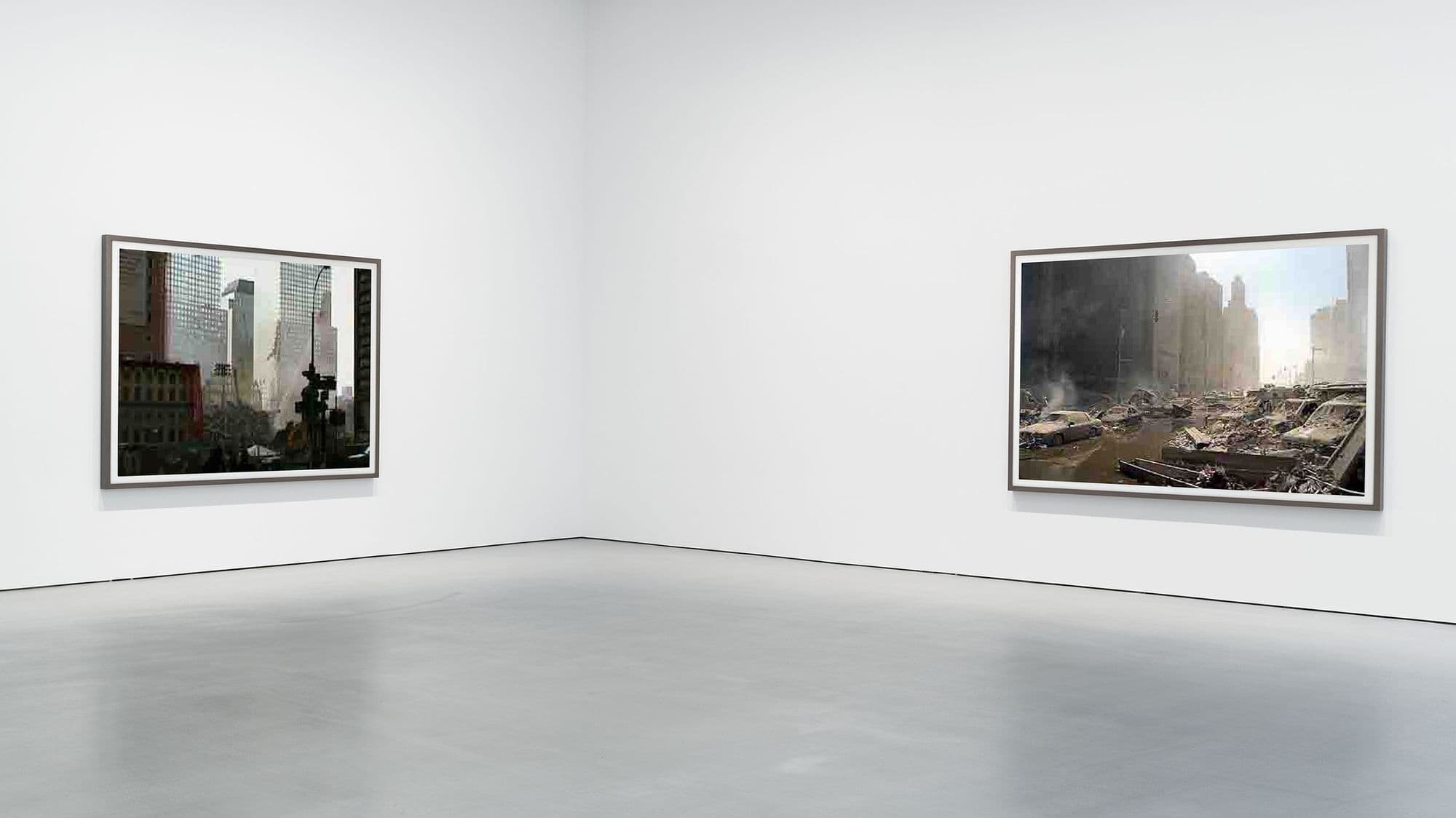 Installation view, Thomas Ruff: jpegs ny, David Zwirner, New York, 2026