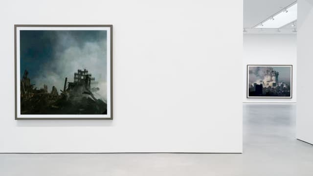 Installation view, Thomas Ruff: jpegs ny, David Zwirner, New York, 2026