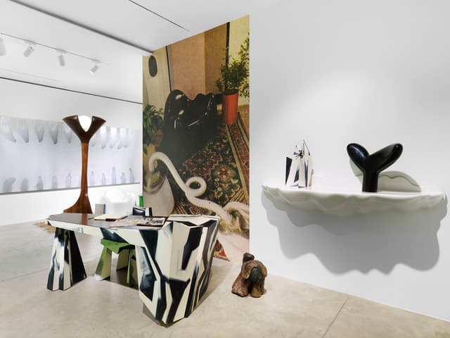 Installation view, Wendell Castle: LIVING, Friedman Benda, New York, 2026