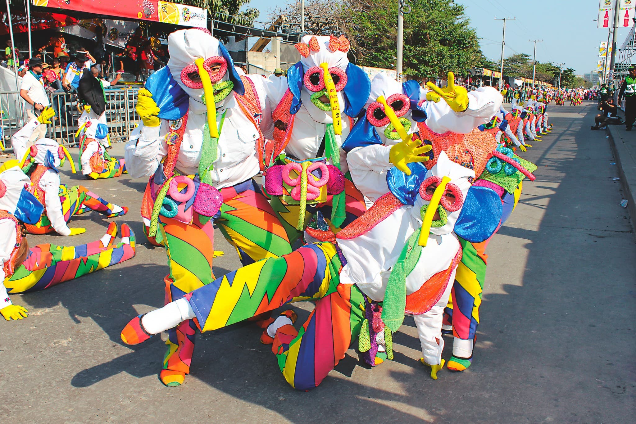 León Birbragher Vinkel, Marimondas, 2014, photograph (Barranquilla Carnival)
