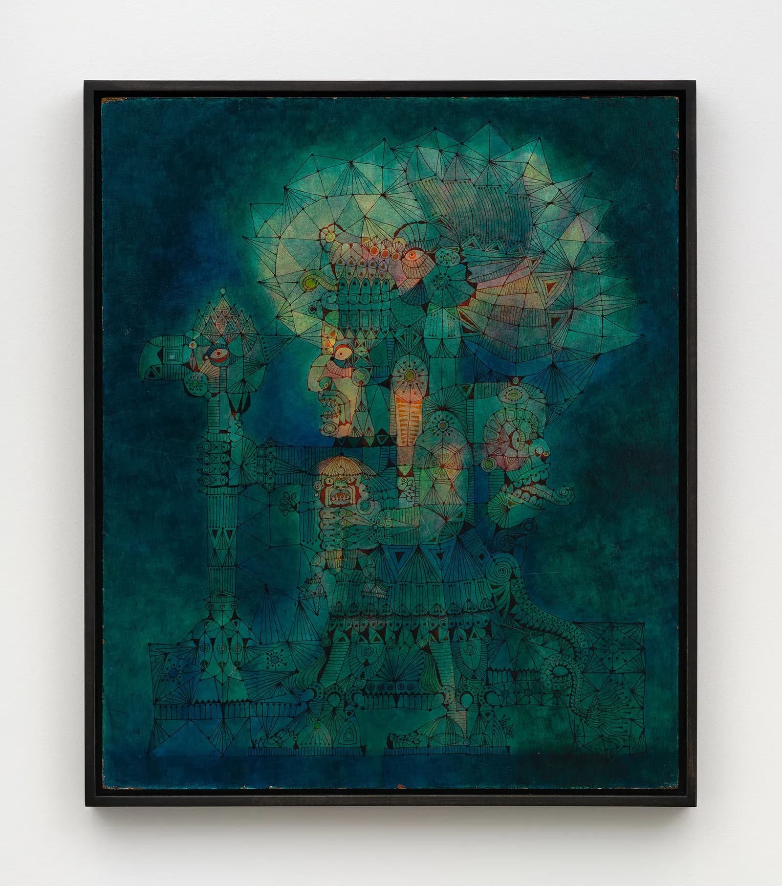 Alberto Valdés, Untitled (Blue Warrior), c. 1955