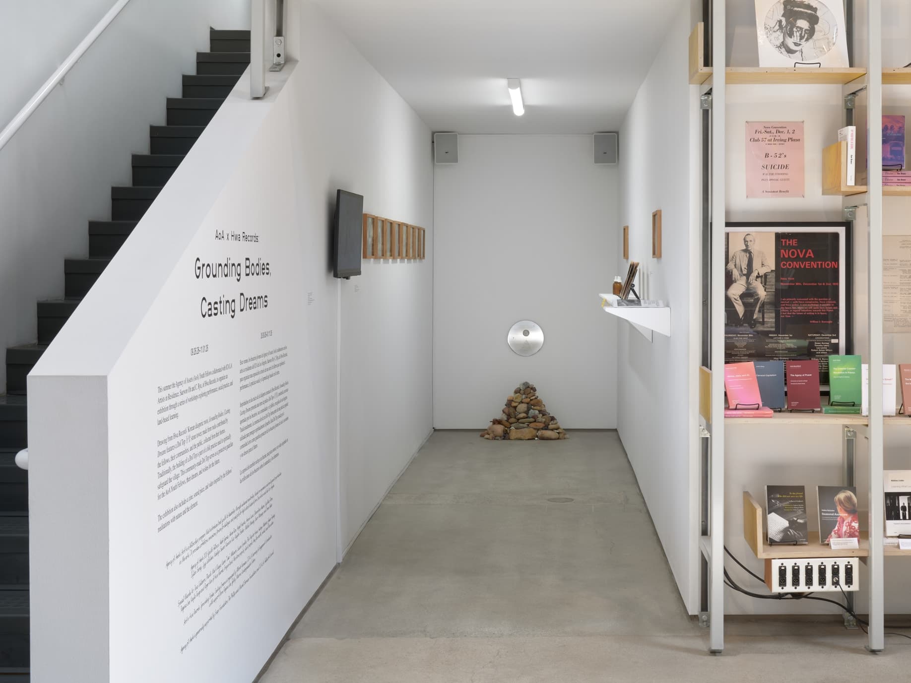 AoA x Hwa Records: Grounding Bodies, Casting Dreams, installation view, ICA LA, 2026. Photo: Hannah Mjølsnes