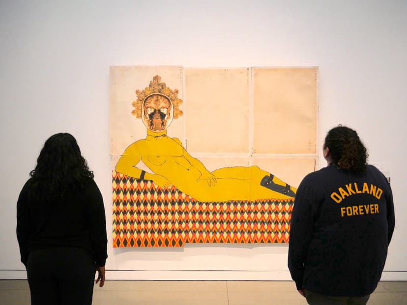 Installation view, Collecting a Moment, Oakland Museum of California, Oakland