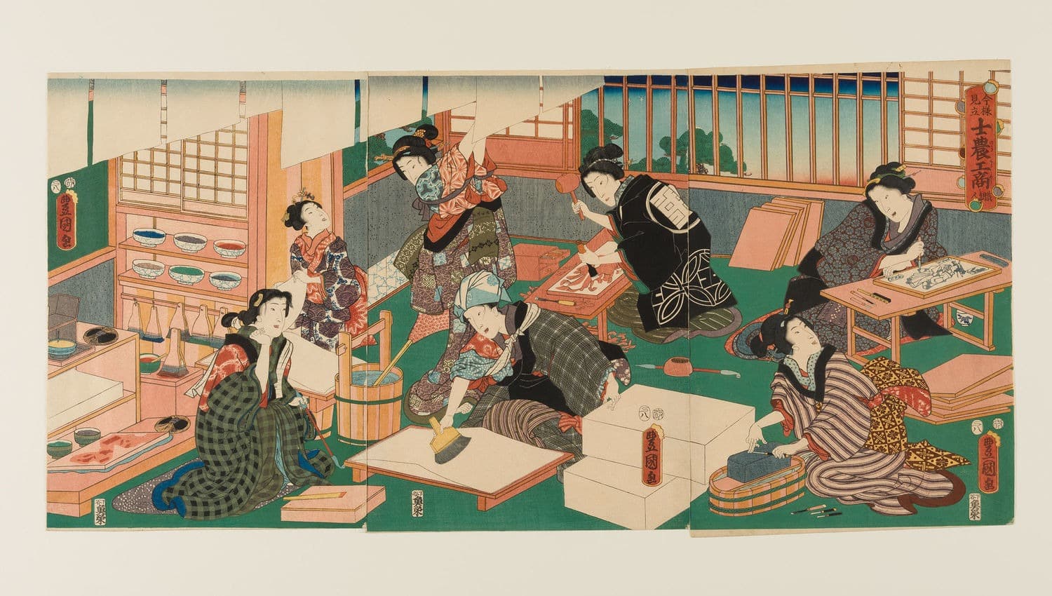 Rising Sun, Falling Rain: Japanese Woodblock Prints from the Grunwald Center for the Graphic Arts