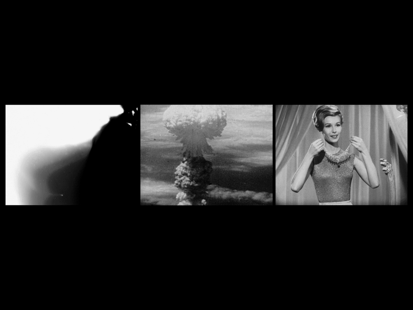 Bruce Conner: THREE SCREEN RAY