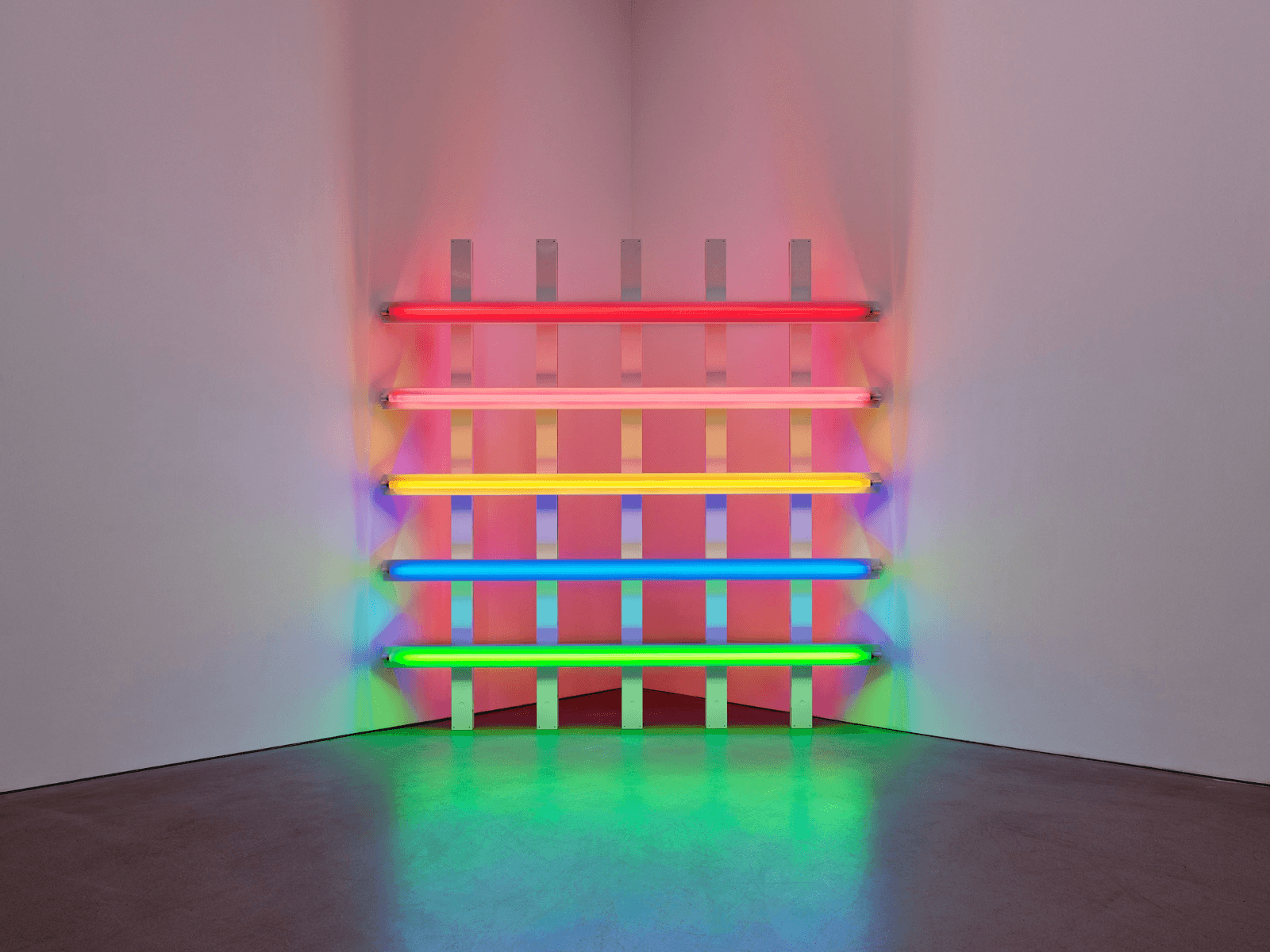 Dan Flavin: Grids