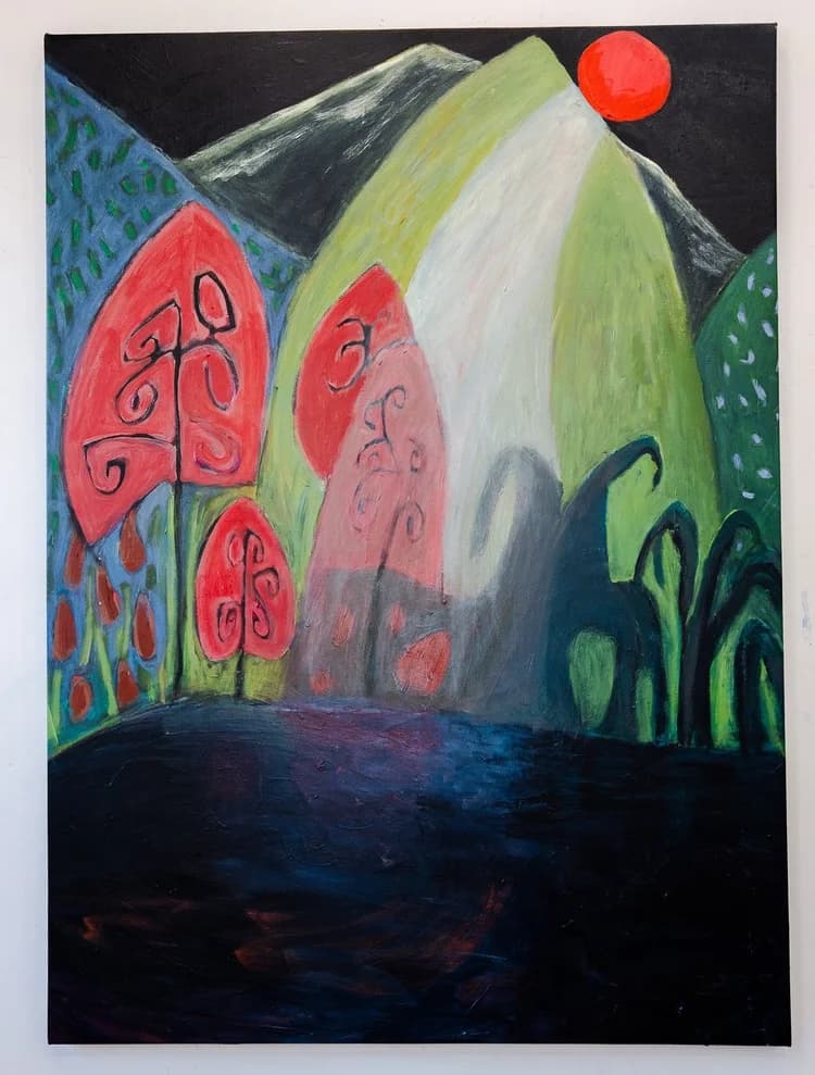 And The Moonbeams Kiss the Sea