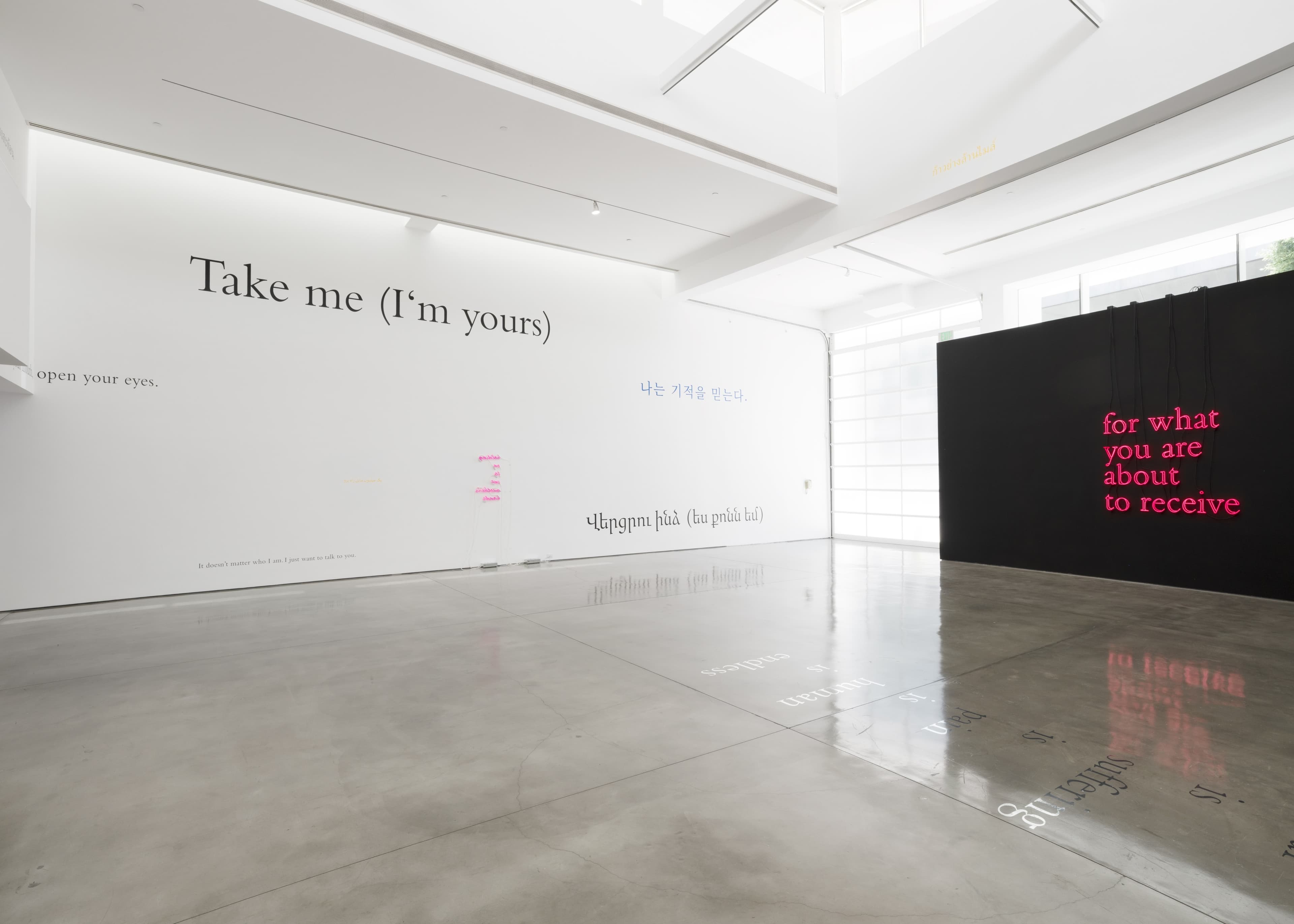 Installation view