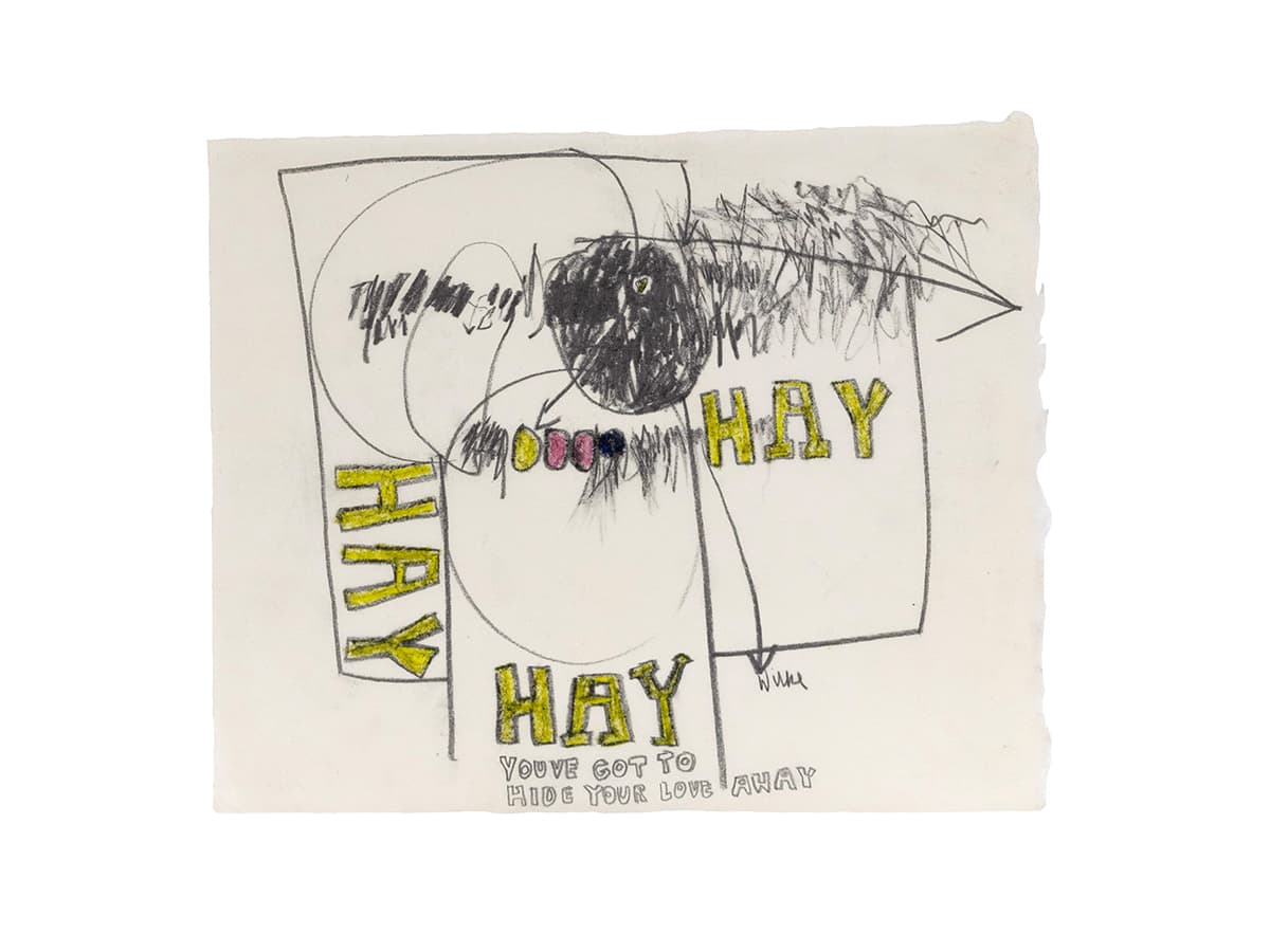 Drawings and Performalist Self-Portraits