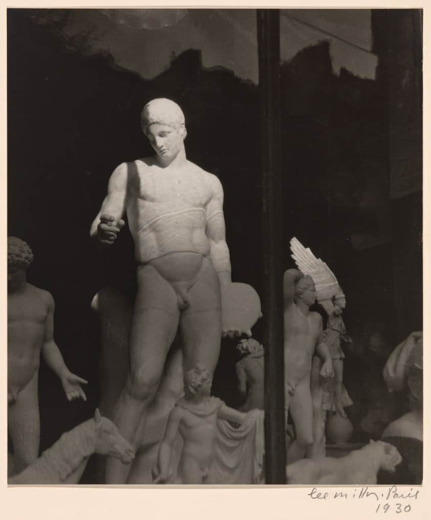 Sculpture in Window, Paris