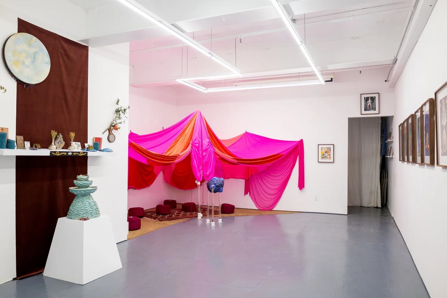 ANAHITA, Amy Rose Khoshbin, installation view, Transmitter, 2026
