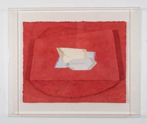 Charles Hinman: Cast Paper Reliefs, 1980s