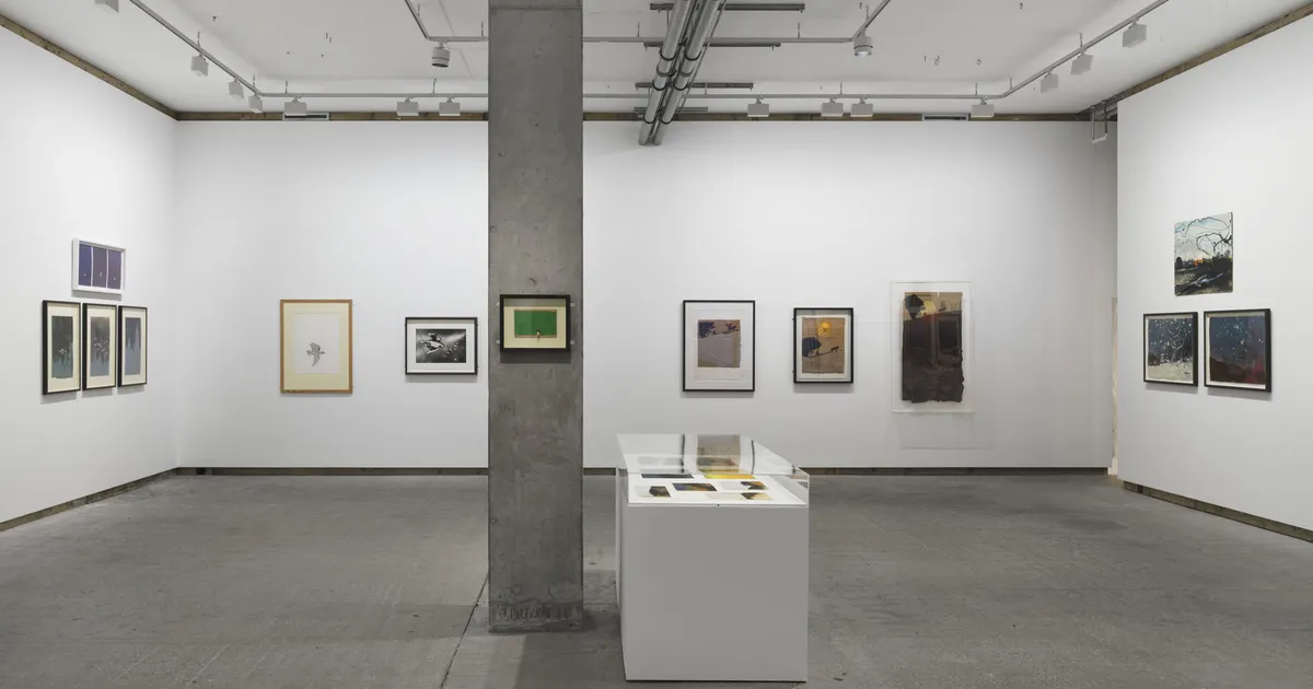 Installation view, Colin Self Unseen, Frith Street Gallery