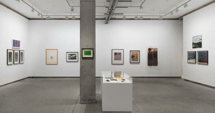 Installation view, Colin Self Unseen, Frith Street Gallery