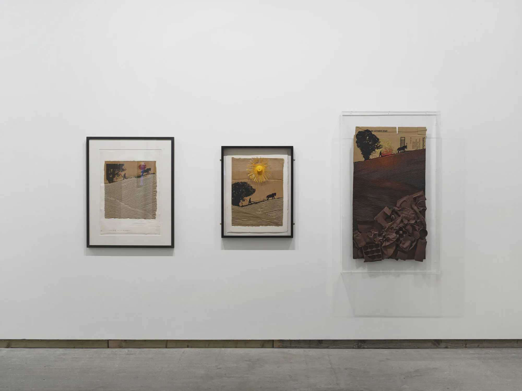 Installation view, Colin Self Unseen, Frith Street Gallery