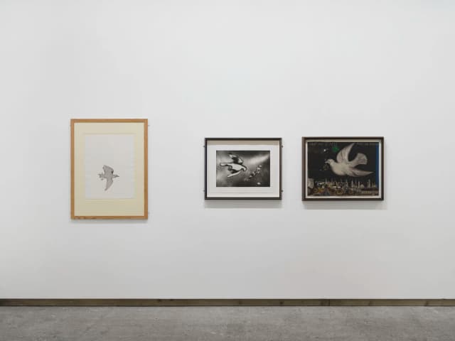 Installation view, Colin Self Unseen, Frith Street Gallery