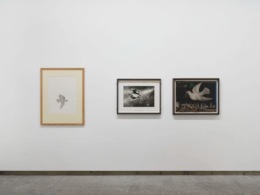 Installation view, Colin Self Unseen, Frith Street Gallery