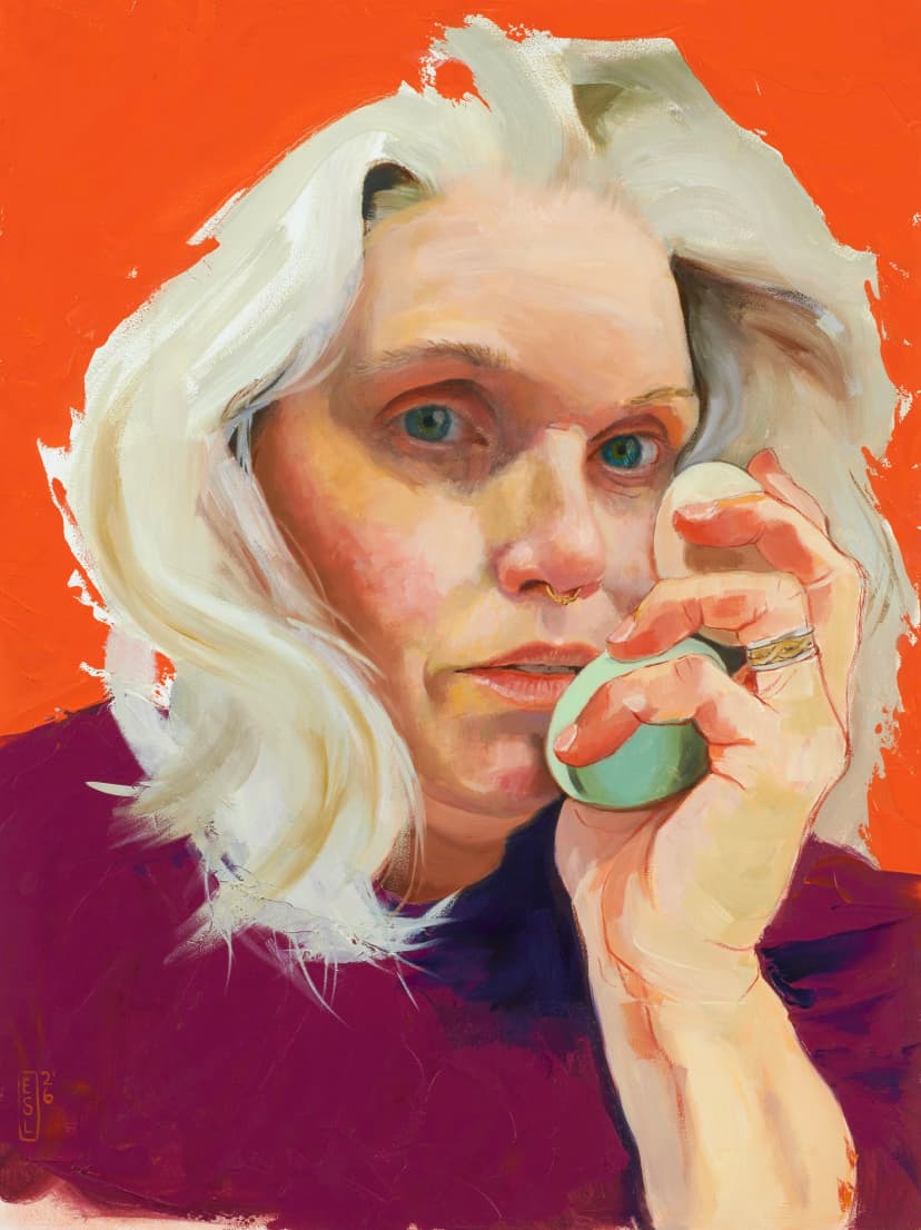 Ellen Starr Lyon, Memory II, 2026, oil on panel