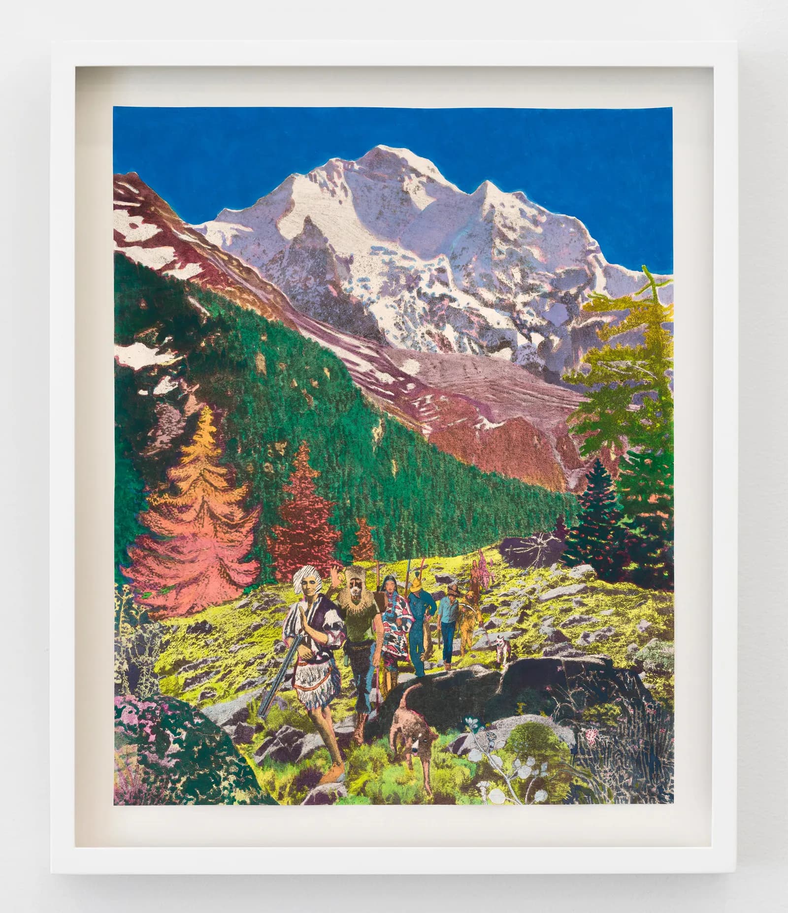 Aaron Morse, Hike Out Mountains (Color Variant Red Trees), 2026