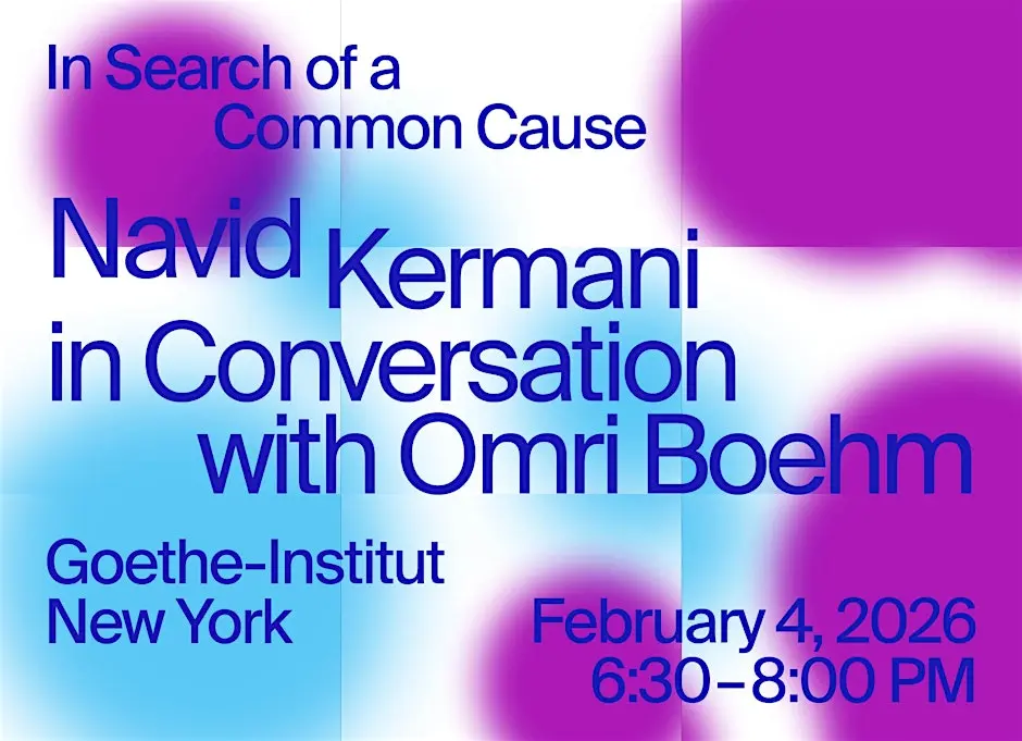 Navid Kermani in Conversation with Omri Boehm