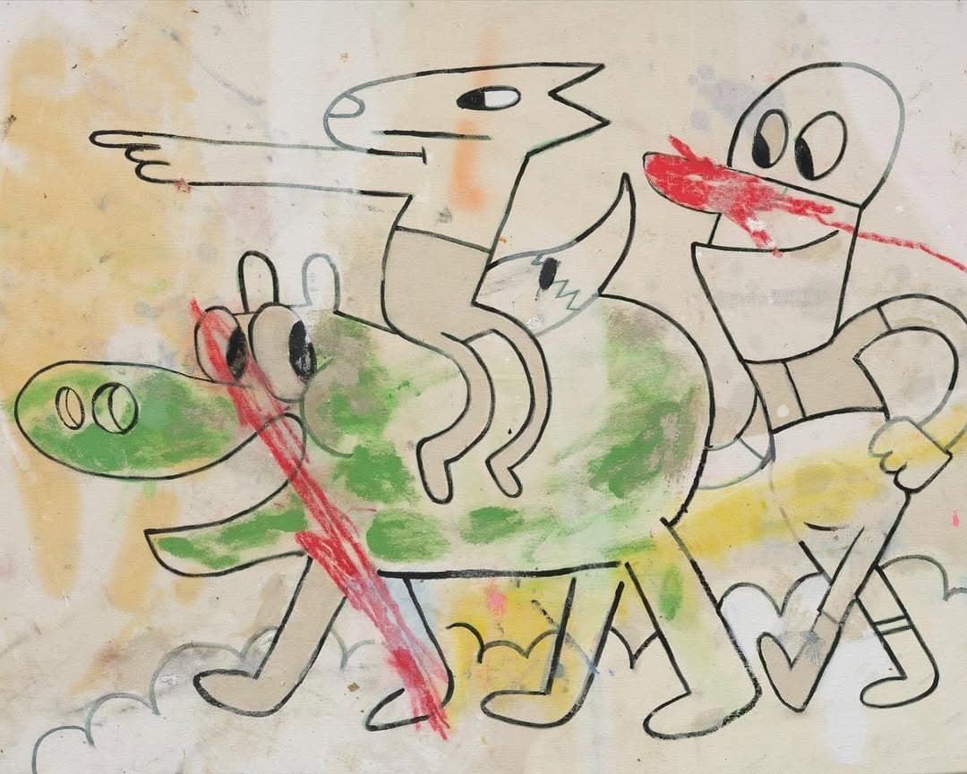 Imaginary Friends: Drawings and Paintings