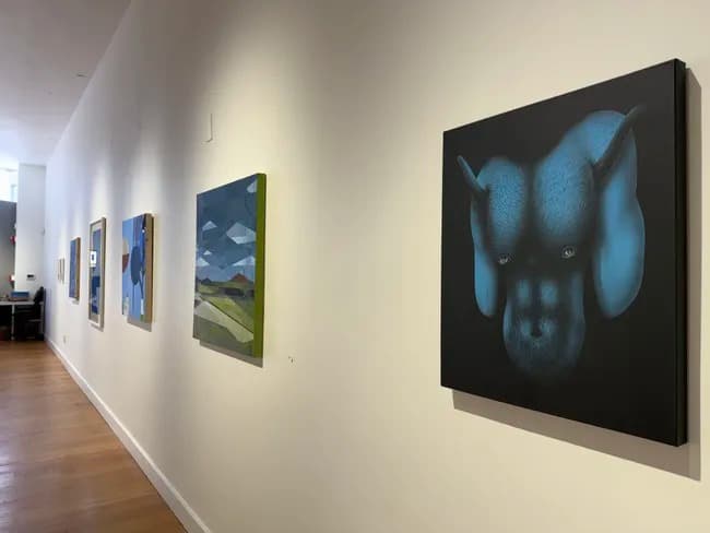 The Ultramarine Layer: Meditations in Blue