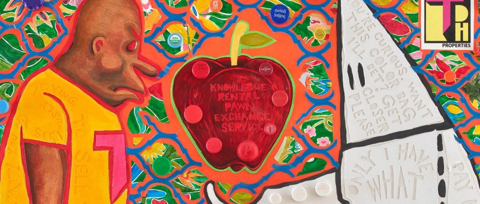 Draw Them In, Paint Them Out: Trenton Doyle Hancock Confronts Philip Guston