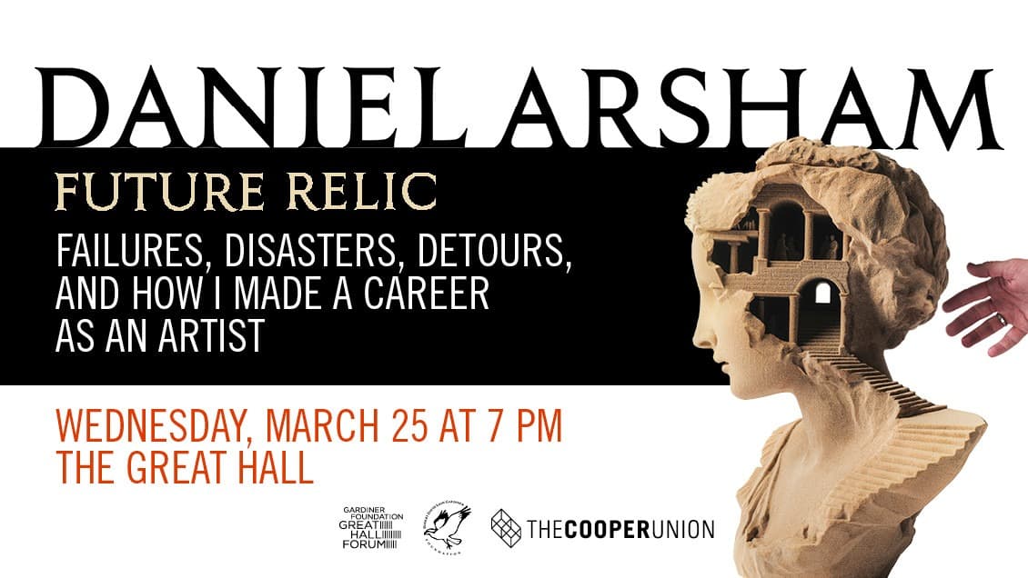 Book Event for Future Relic: Failures, Disasters, Detours, and How I Made a Career as an Artist by Daniel Arsham