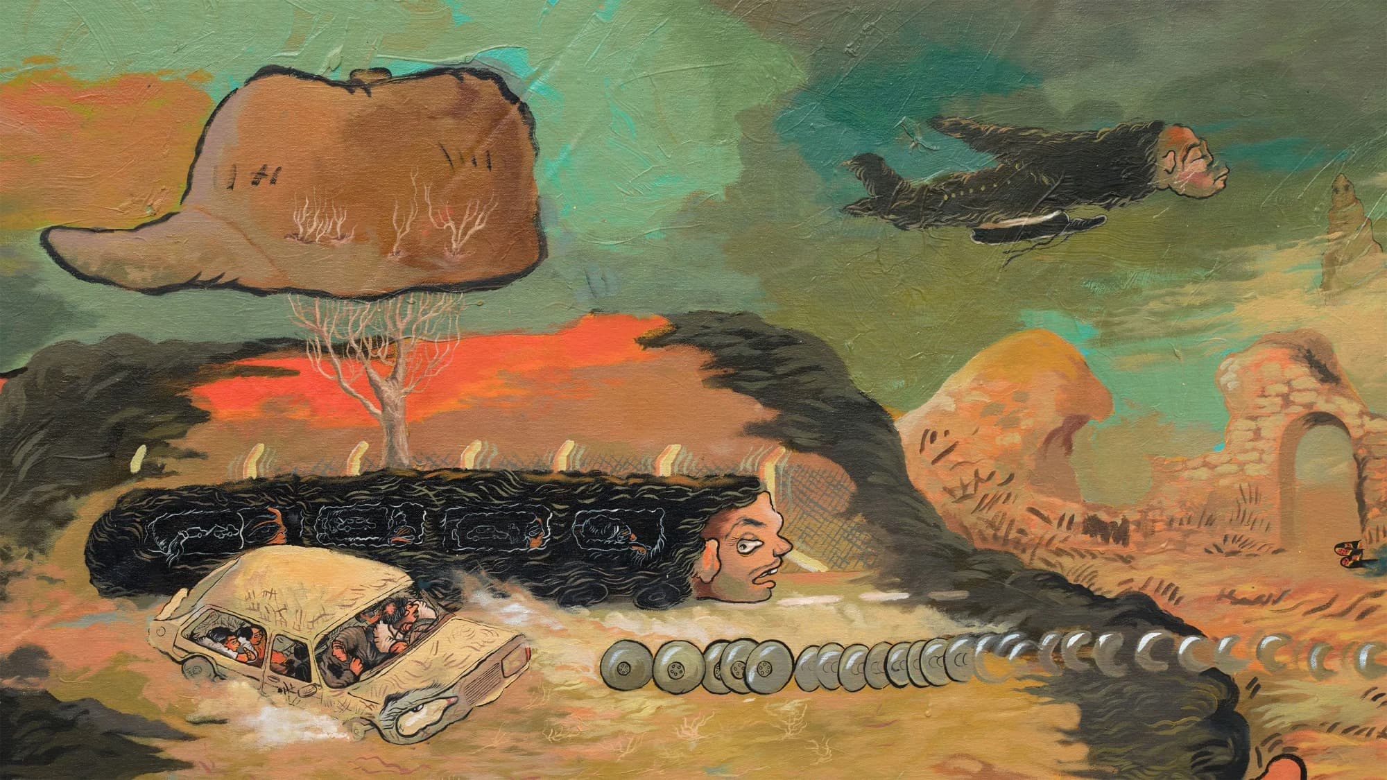 Imagine, all this happened just an hour ago