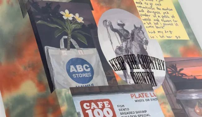 Michael Rikio Ming Hee Ho: In now that i look back it was all falling apart but the pieces were all there