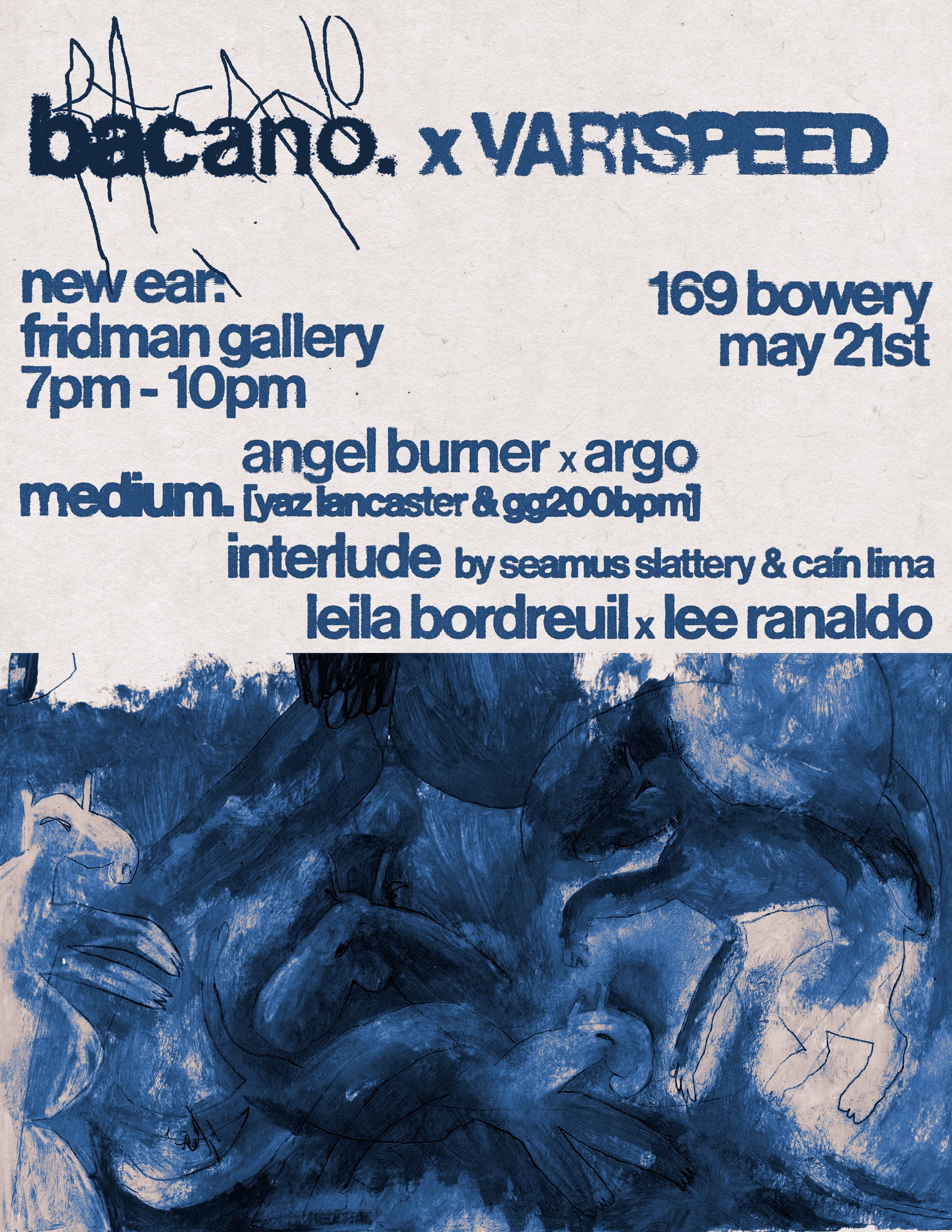 Varispeed + Bacano present Leila Bordreuil x Lee Ranaldo | medium.