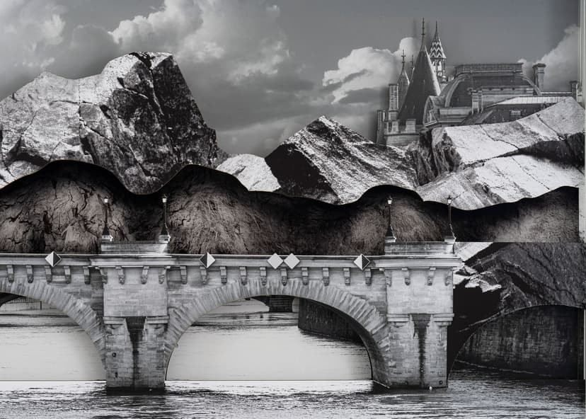 JR, La Caverne du Pont Neuf. Courtesy the artist and Perrotin