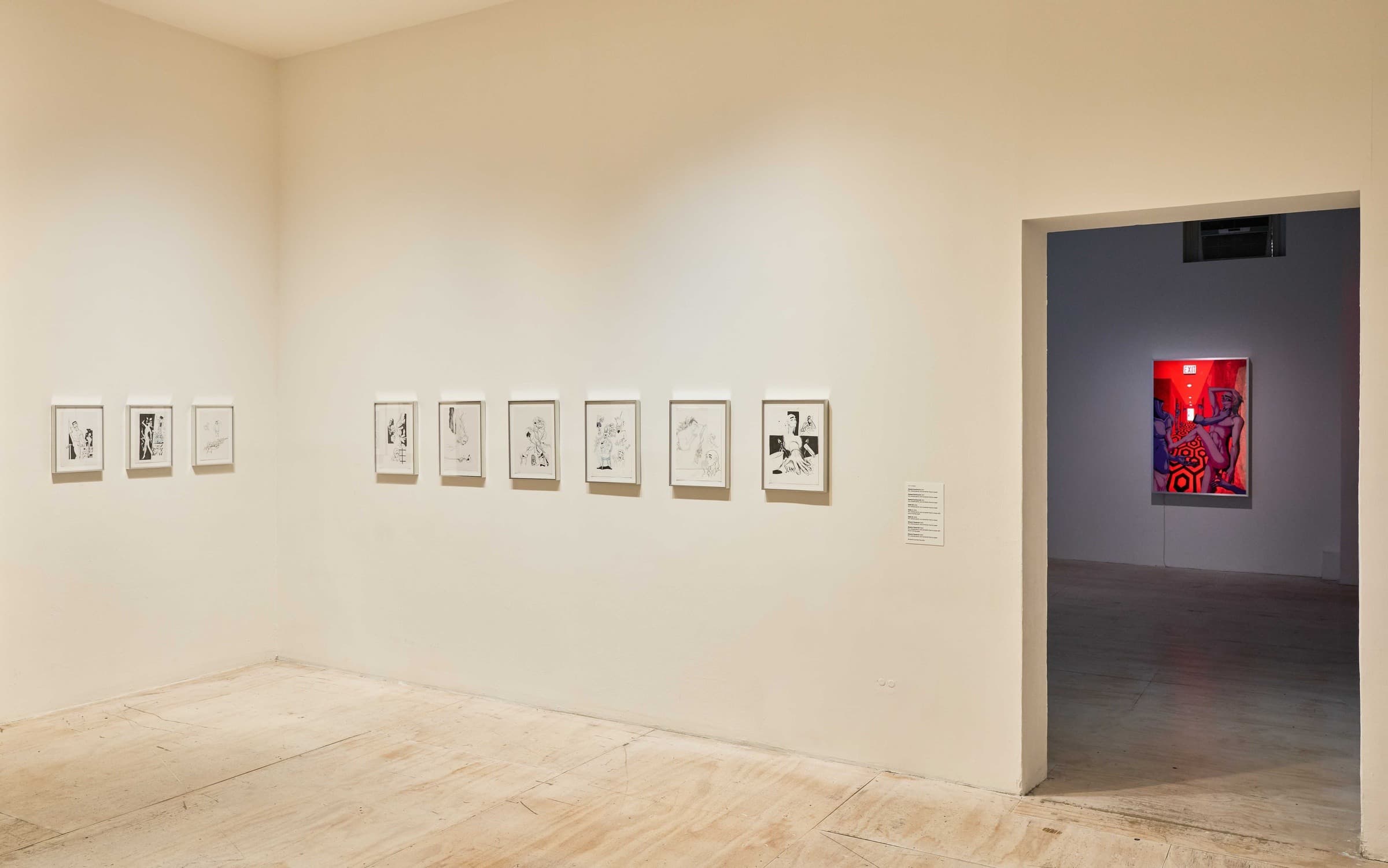 Installation view