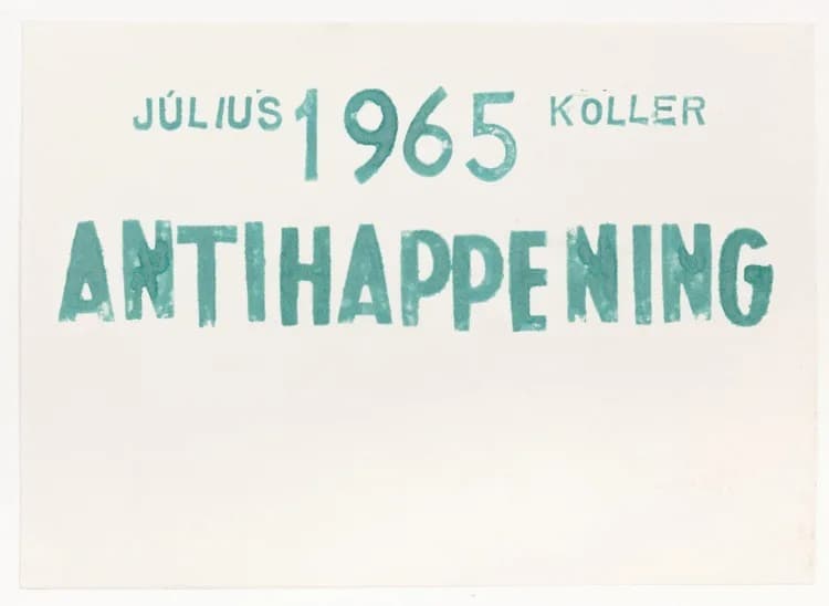 Antihappening