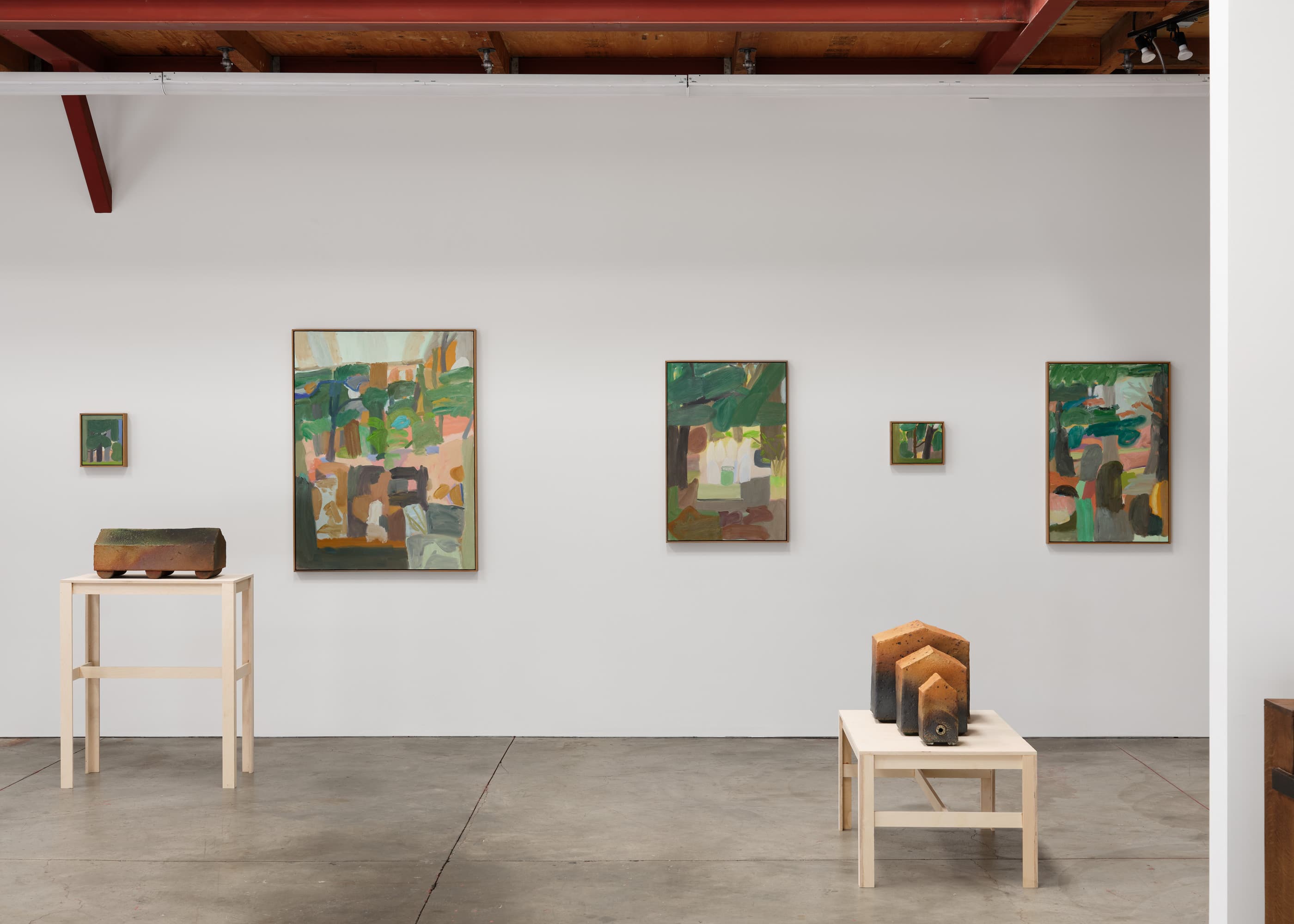 Installation view, George Sherman and Virva Hinnemo: On the Street Where You Live, Marta, Los Angeles, 2026